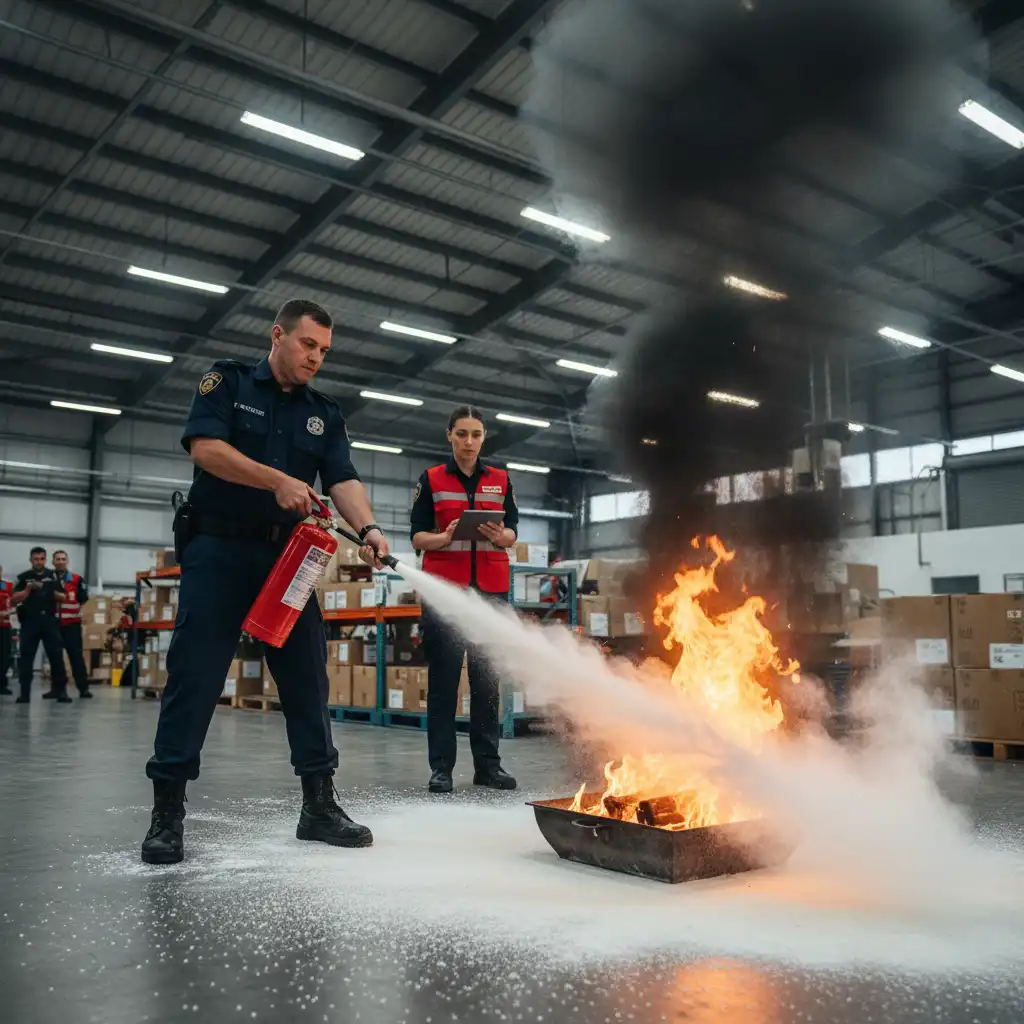 distributor pemadam kebakaran