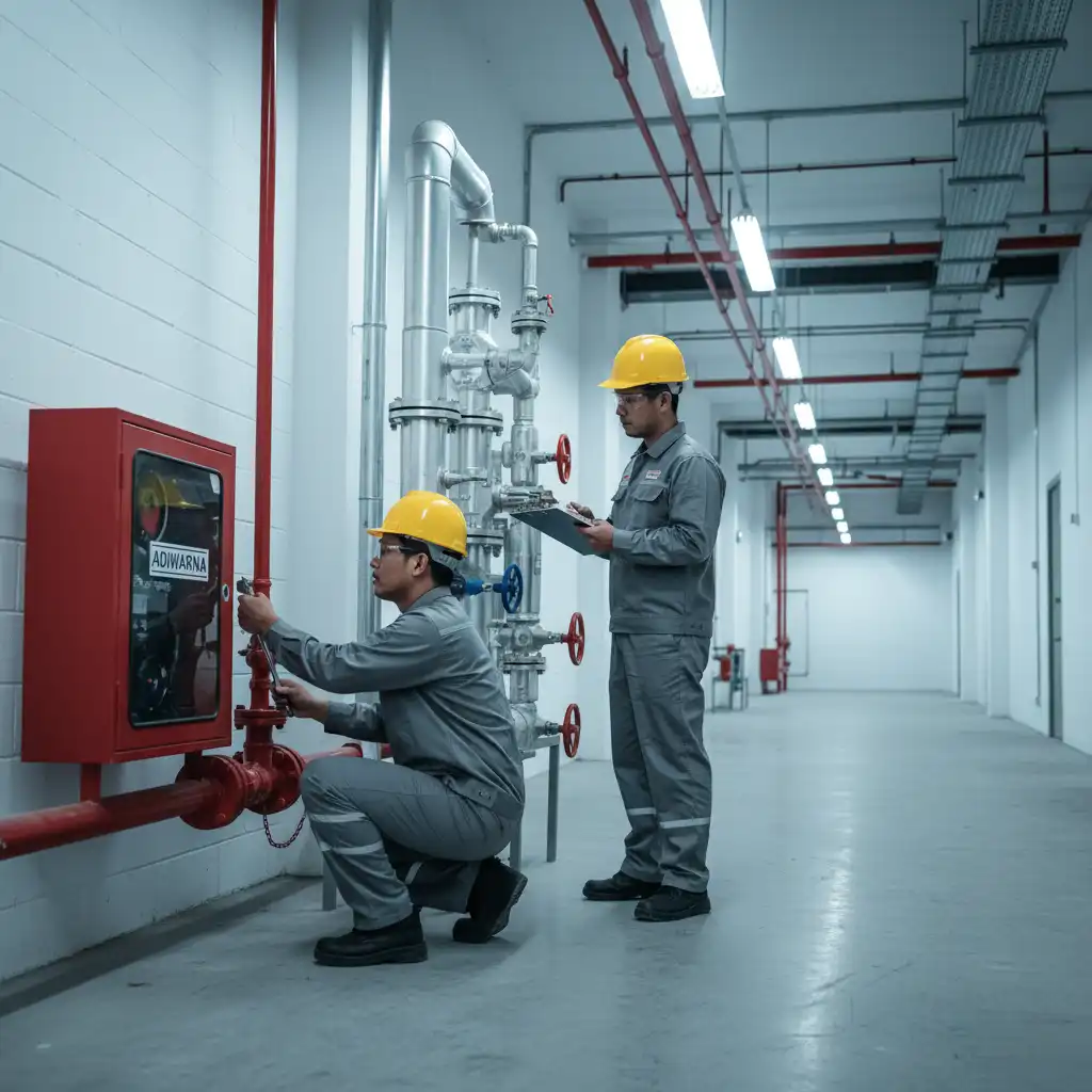 distributor pemadam kebakaran