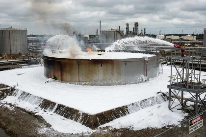 sistem foam pemadam kebakaran untuk cairan mudah terbakar