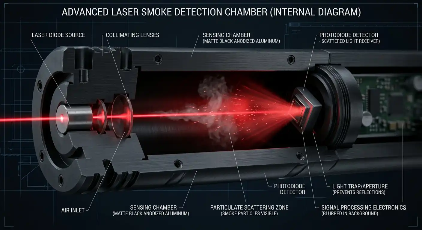 cara kerja sensor asap
